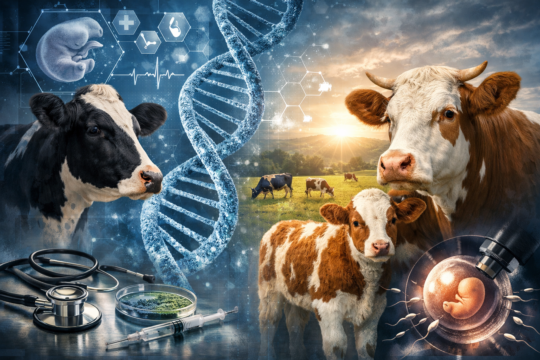 Genetik in der Rinderzucht – Bedeutung für Gesundheit und Fruchtbarkeit?